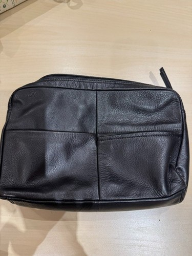 Jobis black leather crossbody - black,