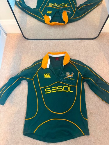 Rare signed springboks - , rugby