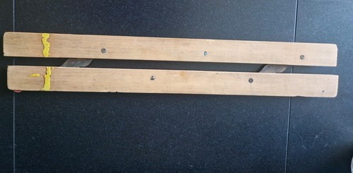 Vintage wooden parallel - ,