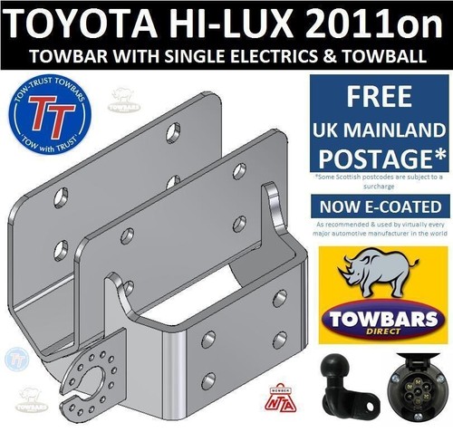 Towbar for toyota lux 4wd - for,