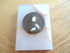 ANTIQUE  BRONZE ST. TERESA OF