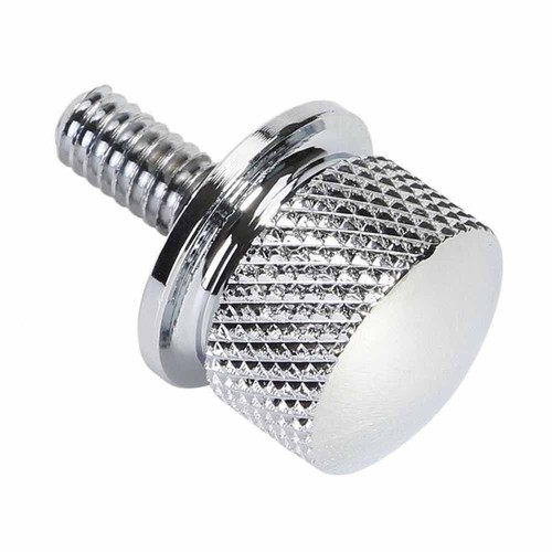 Chrome screw saddle fixing - chrome,