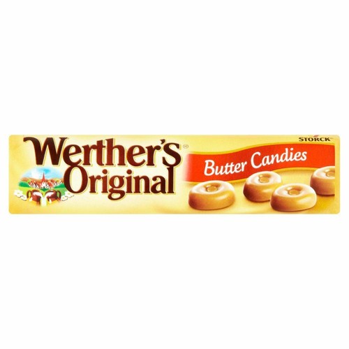 Werthers butter candies roll - butter,