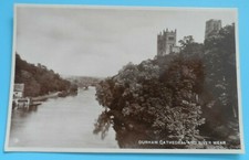 Postcard  Durham Cathedral and River Wear  Excel Series Real Photograph 1944