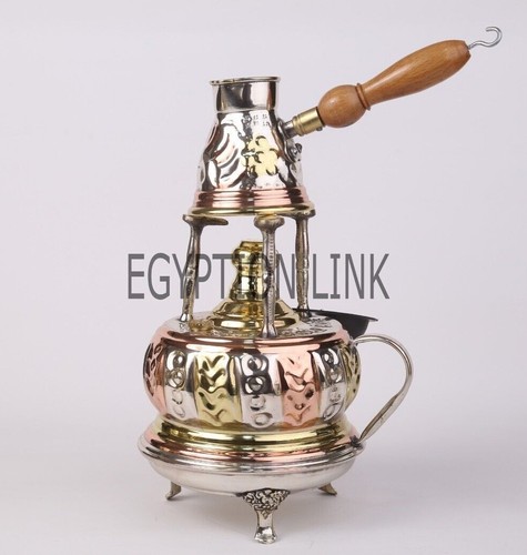 Handmade brass turkish coffee - turkish,
