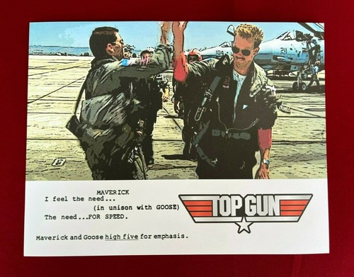 Top gun feel the need - top, "i