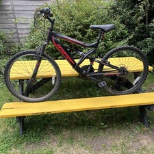 Hyper Mountain Bike Shocker Boys Dual Suspension Shimano Bicycle