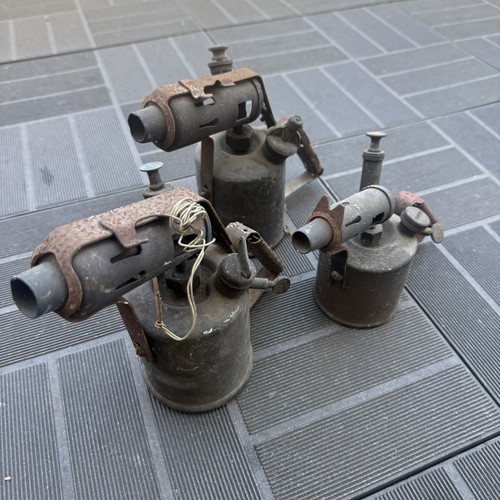 Vintage paraffin blow lamps - vintage,
