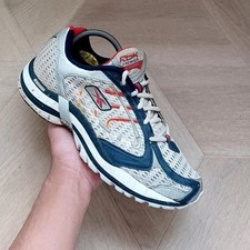 Reebok Premier 3D Trainer Silver/Blue UK6 Low Womens 1-167650 Sneaker Shoe