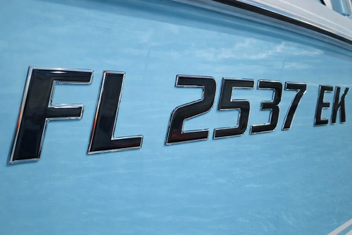 Boat registration numbers - registration, –