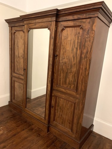 Large antique mahogany - antique,