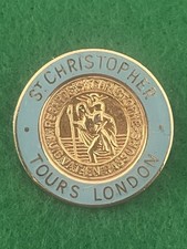St Christopher Pin Badge