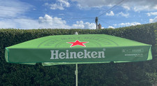 Heineken Large  2 Meter Diameter Pub Parasol garden umbrella green