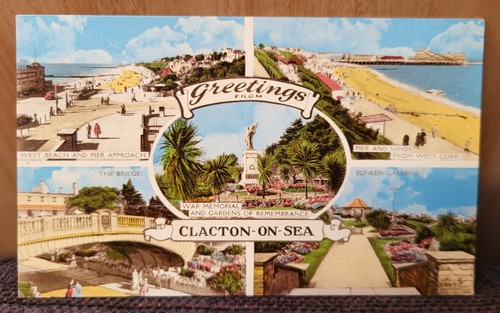 Vintage postcard posted - vintage,