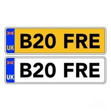 Private Plate Cherished Number