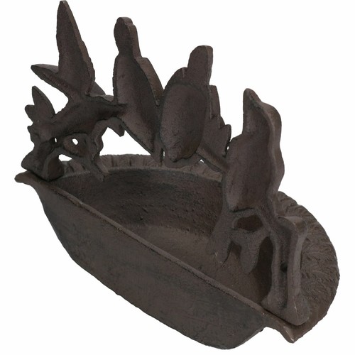 Wall mounted bird - mounted, bath