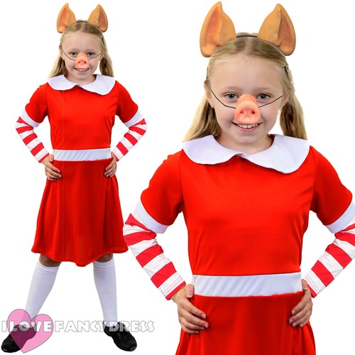 Girls pig costume animal - pig,
