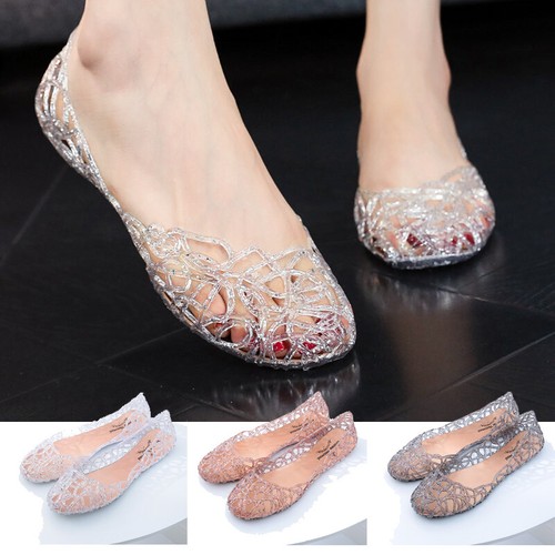 Ladies crystal hollow out - hollow, slip