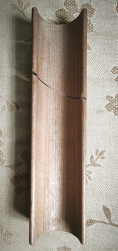 Vintage solid wood bread - solid,