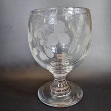Antique 19thC Oversized Glass