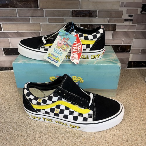 Old skool vans - vans, spongebob