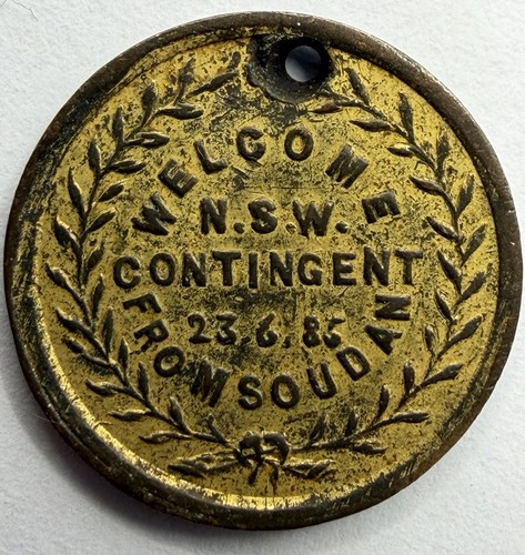 1885 welcome contingent - 1885, n.s.w.