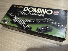 Vintage Wooden Domino Double
