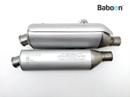 Exhaust muffler set original - muffler,