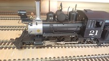 Bachmann Spectrum On30 25223 2-6-0 Colorado and Southern Black #21 Steam Loco