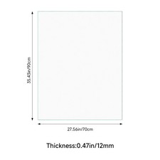 12mm Toughened Safety Glass