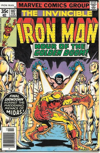 Iron man 107 108 - iron, (vf-),