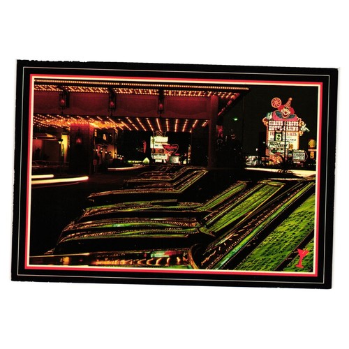 Vintage postcard vegas nights - vintage,