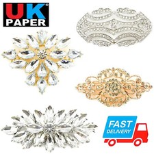 LARGE SILVER OR GOLD DIAMANTE