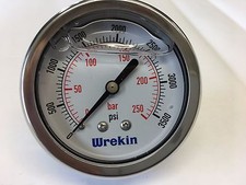 63mm Hydraulic Pressure Gauge