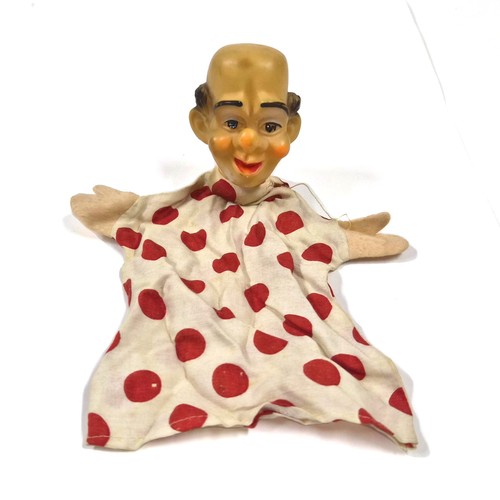 Vintage grandpa hand puppet - vintage,