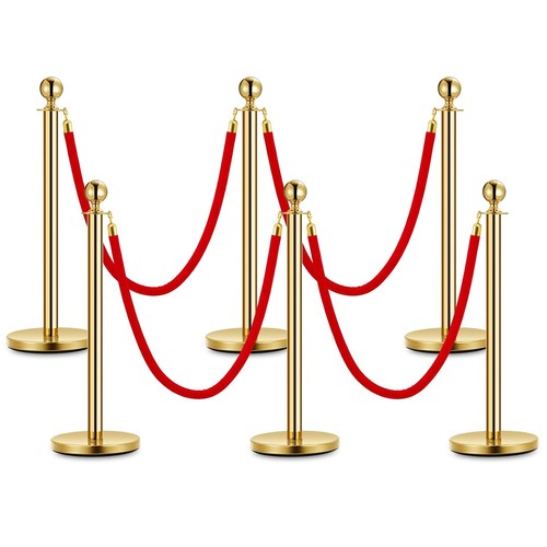 Stanchion post queue red - stanchion,