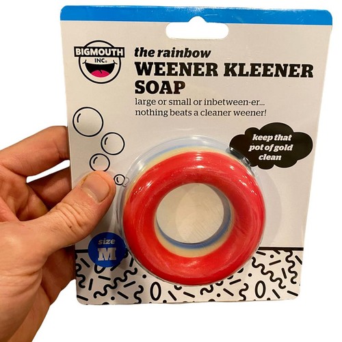 Rainbow weener cleaner - rainbow, soap