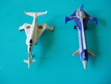 Captain Scarlet Spectrum Passenger Jet and Angel Interceptor