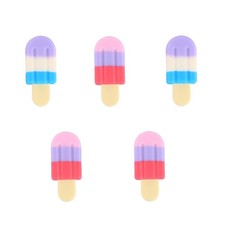  5pcs Colourful Ice Cream USB Cable Protector Data Line Charging Cable