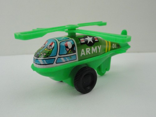 Tin plastic army - 3, 1/2"