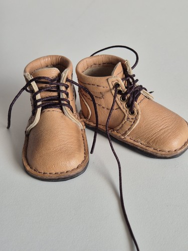 Handmade brown leather lace - handmade,