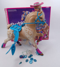 Western Fun Barbie And Horse