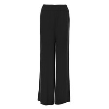 Womens Baggy Wide Legged Ladies Trousers Pants Flared Palazzo Leggings Plus Size