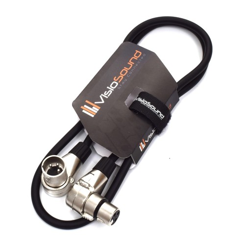 Right angled male - right, xlr