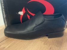 RHINO 'BRIT POP' BLACK LEATHER