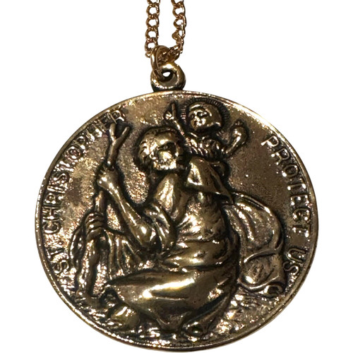 Saint christopher medal - saint, st