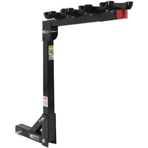 Heavy duty bike - rack, swing