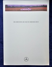 Mercedes W 124 Saloon Brochure