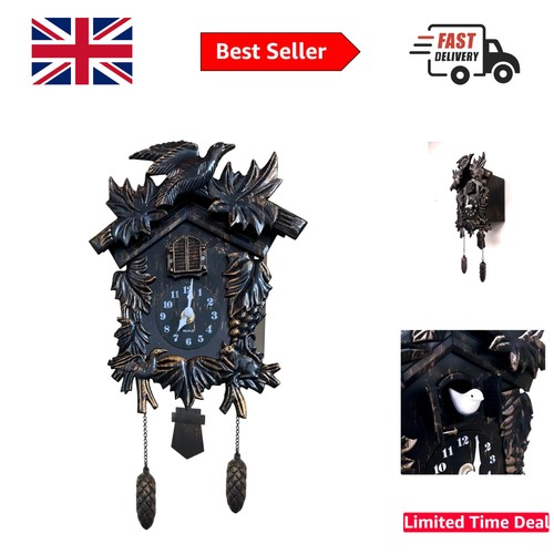 Black forest cuckoo clock - black,