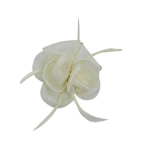 Small feather flower hair - feather,